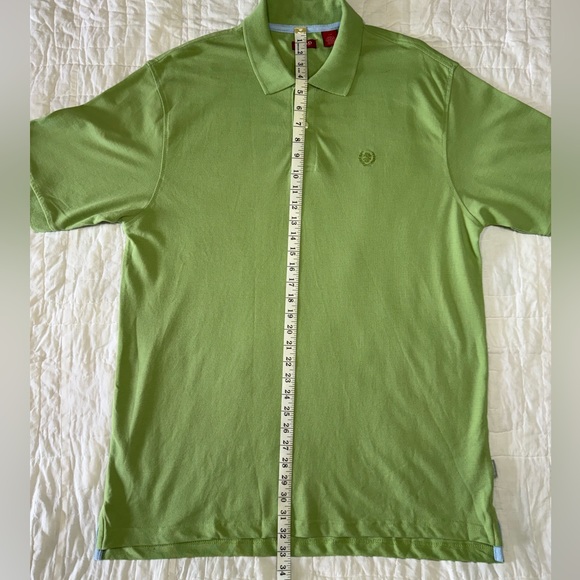 NEW Mens Green Izod Polo shirt size Large - Picture 8 of 8